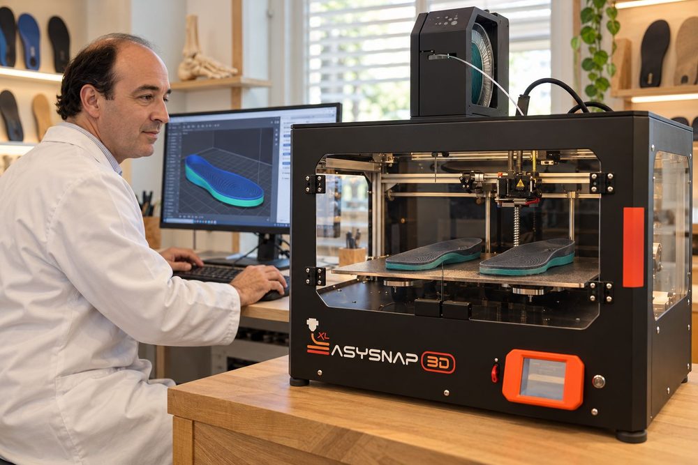 Stampa 3D dei plantari